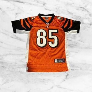 🏈 Cincinnati Bengals #85 Chad Johnson Youth Jersey (Orange/Black)